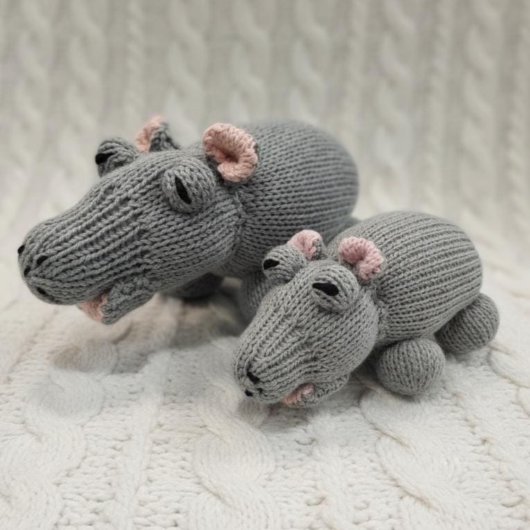 Doudou, duo peluche Hippopotame