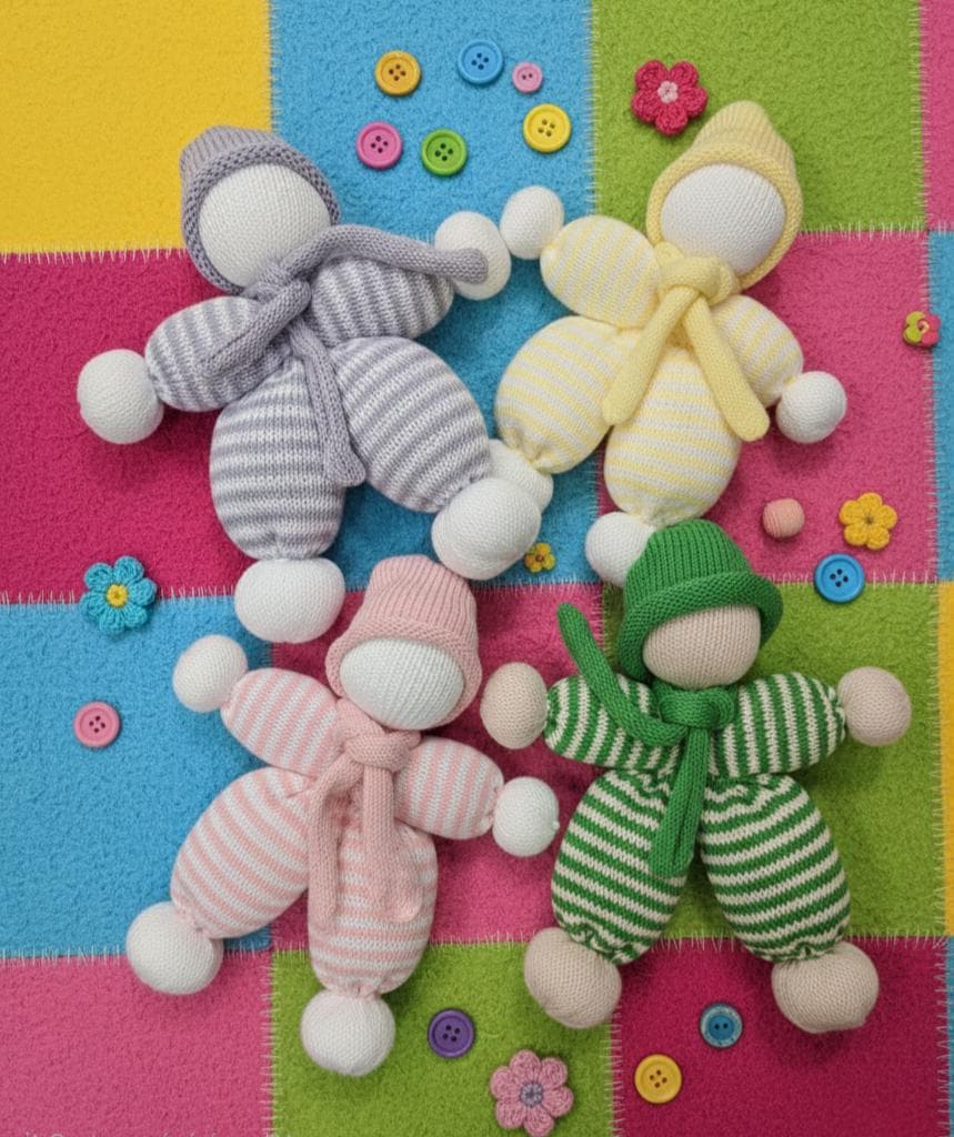 Le doudou pantin personnalisable