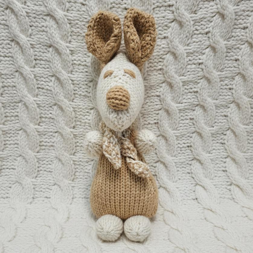 Petite souris doudou pastel