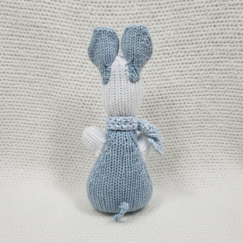Petite souris doudou pastel